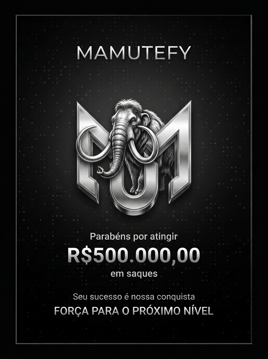 Placa Mamutefy R$ 500 mil